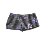 K-Pop Star Print Fitted Shorts