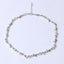 Small Iron Thorn Hip-Hop Gothic Necklace Silver Halloween
