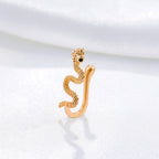 Snake U-Shape Clip-On Nose Studs