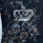 Y2K Print Rhinestone T-Shirt