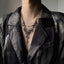 Dark Diamond Butterfly Star Moon Creative Elegant Necklace Black Halloween