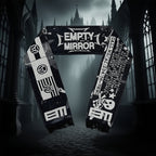 Dark Skull Stripe Reversible Jacquard Scarf