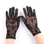 Vintage Dark Style Sexy Lace Skull Cross Gloves