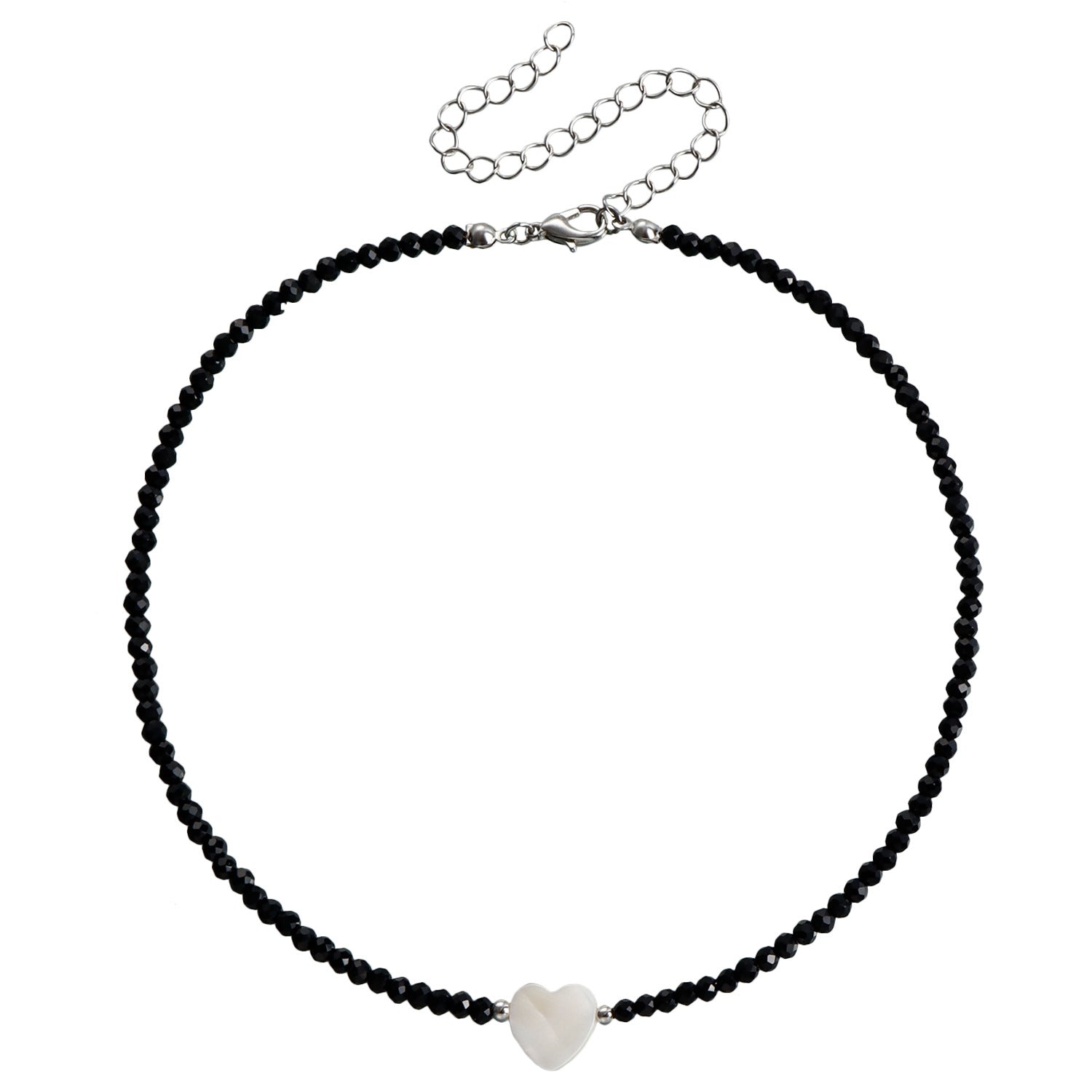 Unique White Water Wave Shell Necklace Steel Halloween