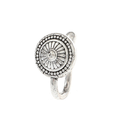 Geometric Floral U-Shape Nose Studs