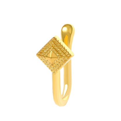 Geometric Floral U-Shape Nose Studs