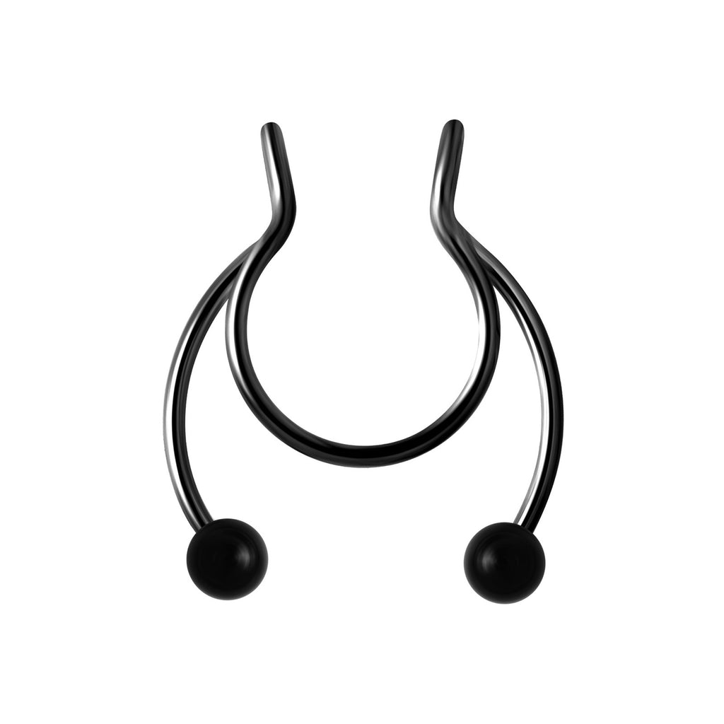 Sexy Horseshoe Clip-On Nose Studs