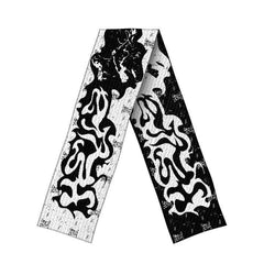 Dark Insect Reversible Jacquard Scarf