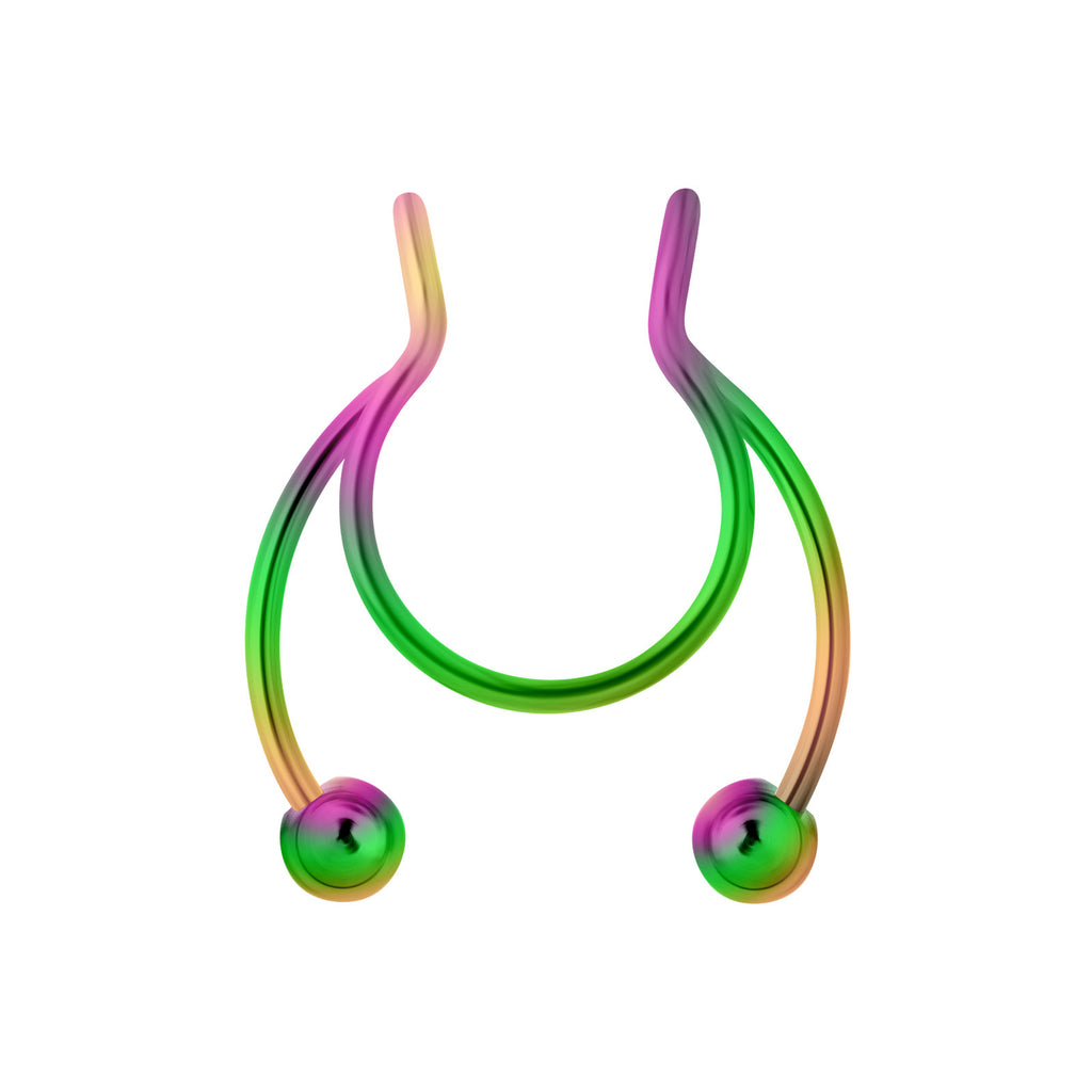 Sexy Horseshoe Clip-On Nose Studs