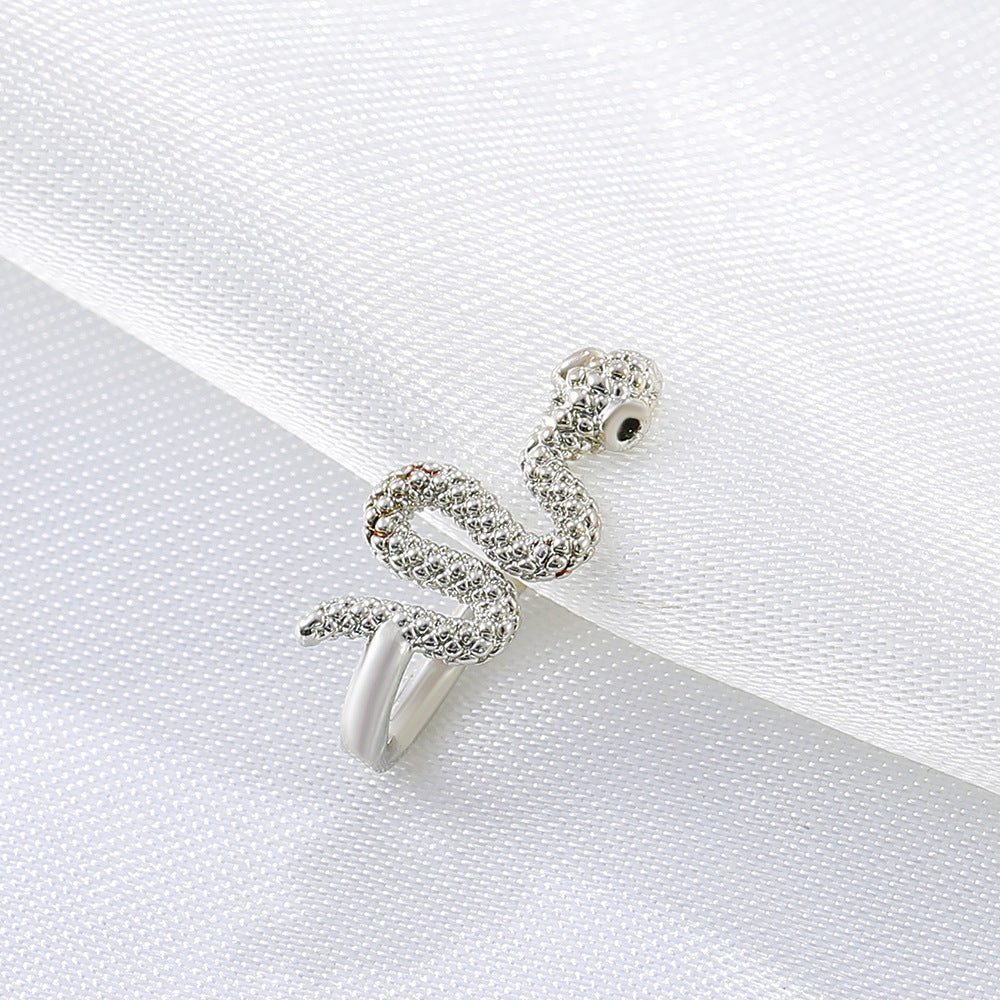 Snake U-Shape Clip-On Nose Studs