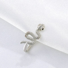 Snake U-Shape Clip-On Nose Studs