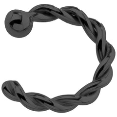 14K Gold Plated Twisted Nose Studs