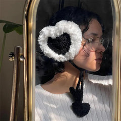 Hand-Crocheted Star Tie-On  Earmuff
