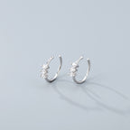 925 Silver Zircon Piercing Nose Studs