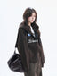 GothicPunkEmbroidered Graphic Hoodie Cardigan