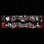 Y2K Anime Striped Knit Warm Scarf