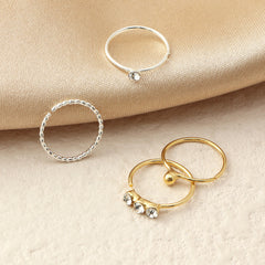 Circular Clip-On Nose Studs