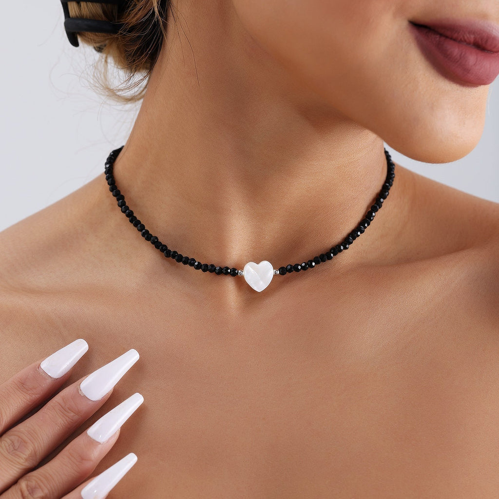 Unique White Water Wave Shell Necklace Halloween