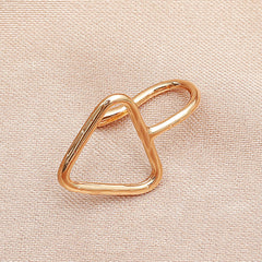 Copper-Plated U-Shape Clip-On Nose Studs