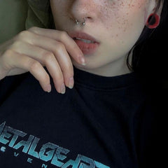 Magnetic Titanium Steel C-Shape Nose Studs