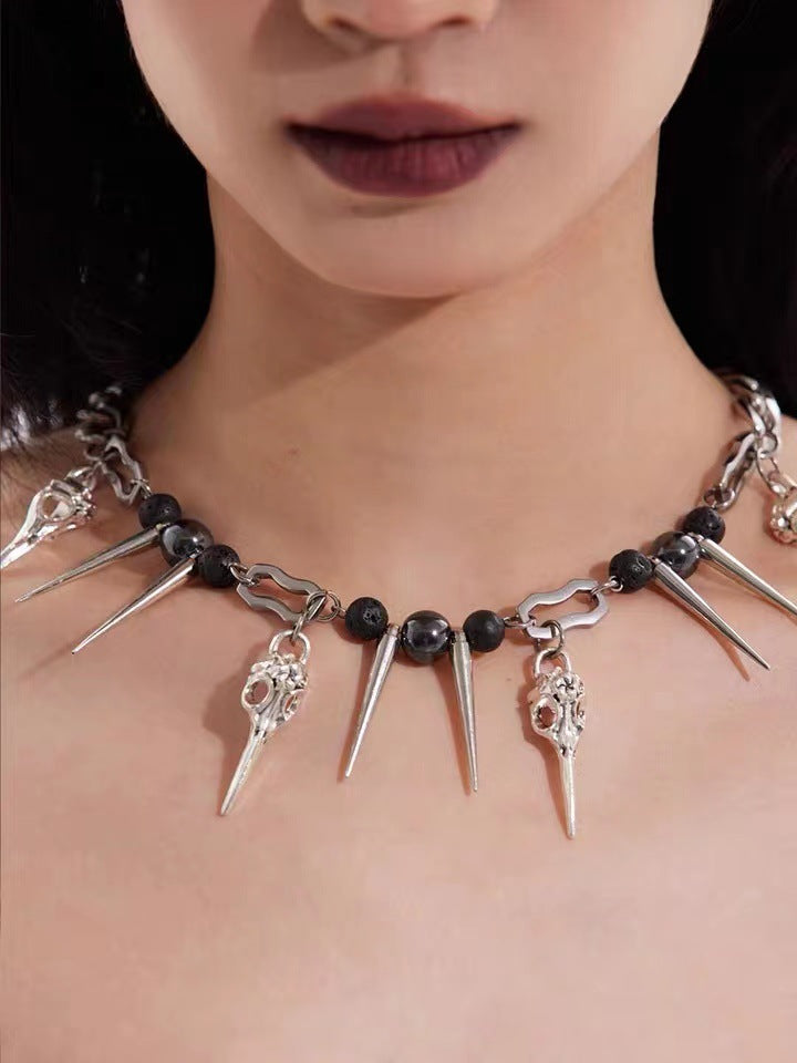 Trendy Ins Gothic Punk Dark Cool Street Necklace Halloween