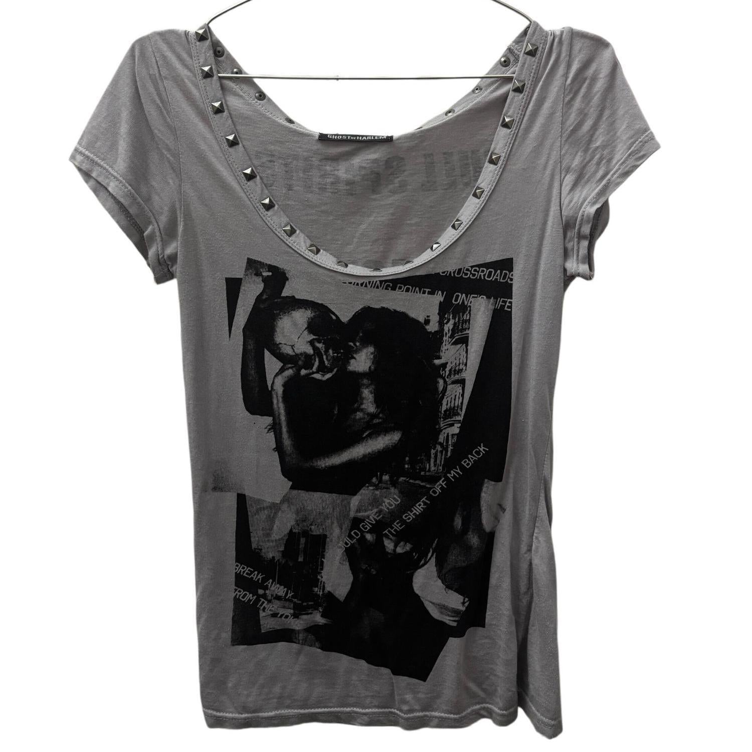 Grey Vintage Love Graphic T-shirt