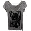 Grey Vintage Love Graphic T-shirt