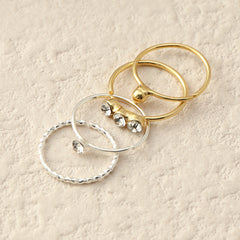 Circular Clip-On Nose Studs