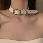 Choker Design Leather Neck Gothic Punk Cool Necklace Halloween