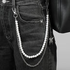 Layered Beaded Y2K Waist Chain