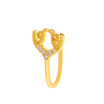 Creative Zircon Animal U-Shape Nose Studs
