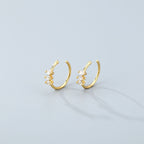 925 Silver Zircon Piercing Nose Studs