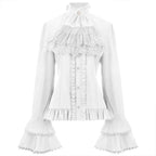 Medieval Inspired Ruched Blouse