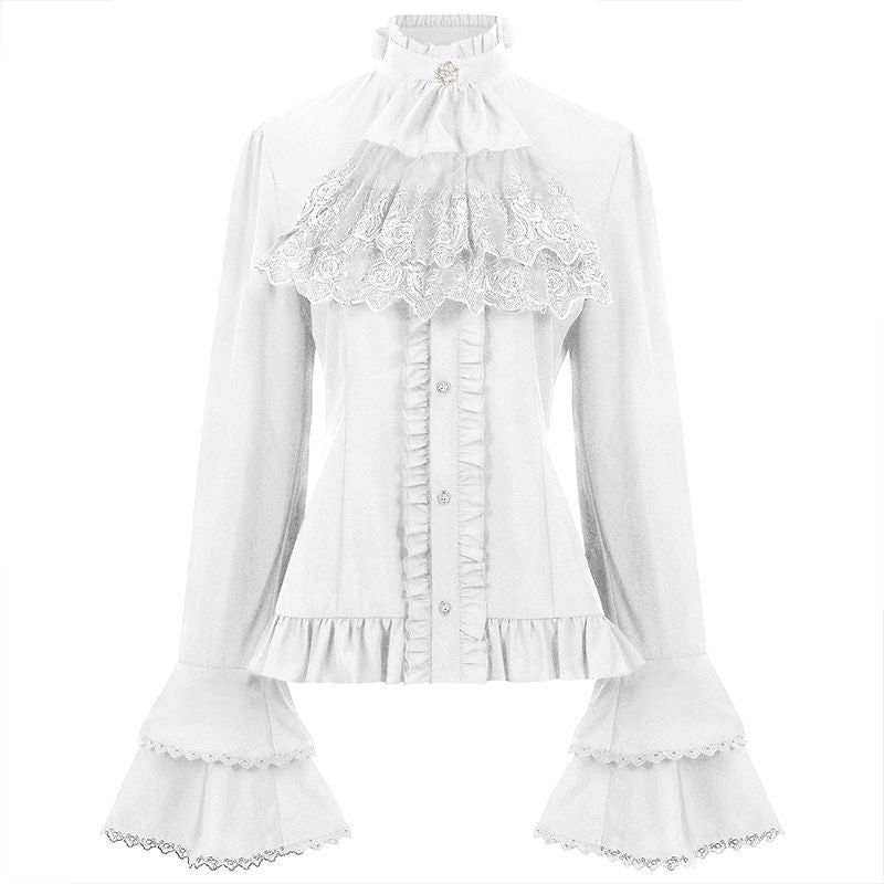 Medieval Inspired Ruched Blouse