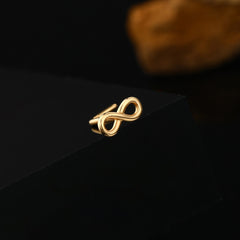 Minimalist 925 Silver L-Bar Nose Studs