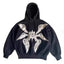 Y2K Angel Patch Gothic Embroidered Loose Hoodie