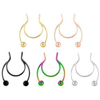 Sexy Horseshoe Clip-On Nose Studs