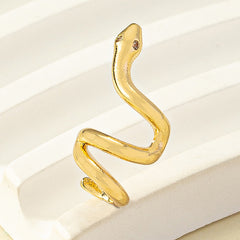 Rhinestone Butterfly Clip-On Nose Studs