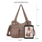 Pu Leather Large Designer Women Tote Messenger Crossbody Shoulder Bag Halloween