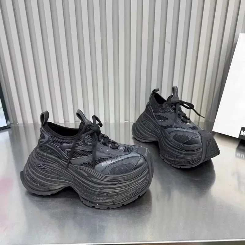 Gothic Vulcanized Platform Sneaker