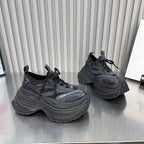 Gothic Vulcanized Platform Sneaker
