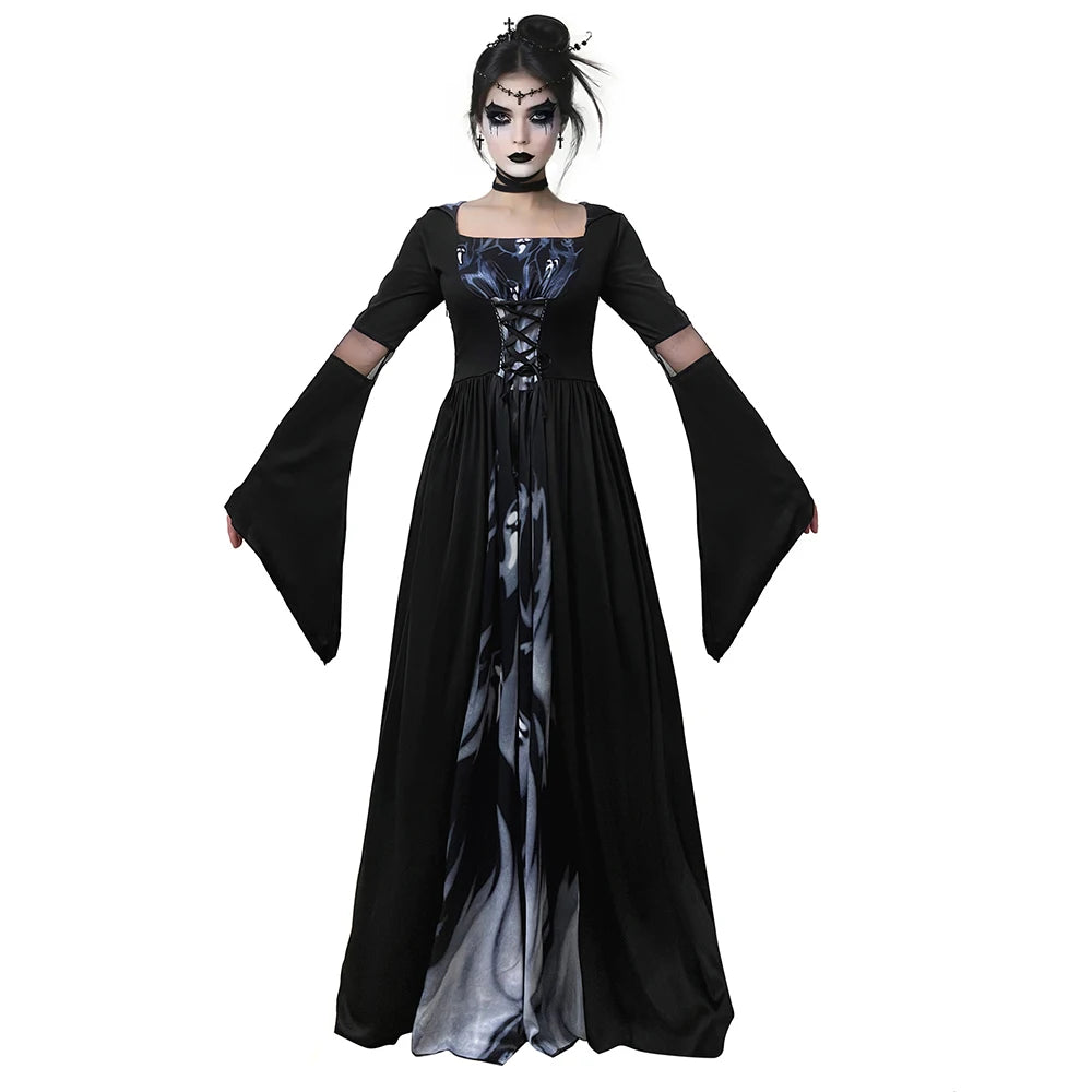 Medieval Sorcerer Costume Cloak