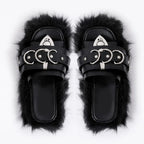Y2K Gothic Buckle Platform Sandal