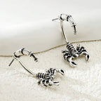 Vintage Dragonfly Carved Bohemian Dangle Earring