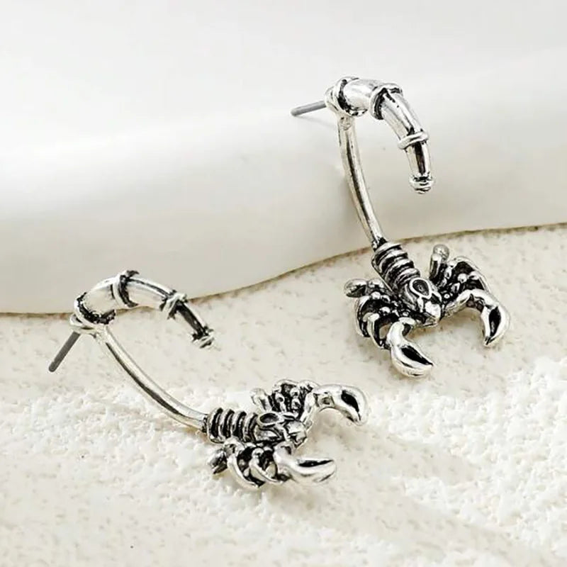Vintage Dragonfly Carved Bohemian Dangle Earring