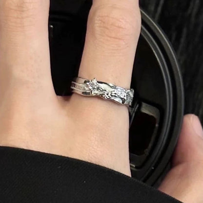 Punk Gothic Bat Wing Ring