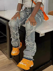 Tassel Gothic High Waist Pant