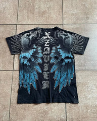 Americana Print Slim Fit Cotton T-shirt