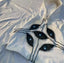 Gothic Eyes Patchwork Pullover Hoodie