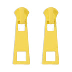 Personality Zipper Geometric Hip Hop Earring